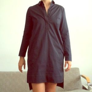COS black blouse dress